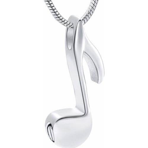 Music Note Urn Ashes Pendant Memorial Keepsake Jewelry Treble Clef Locket Ash Keepsake Holder Memorial Jewelry Fillable Jewelry