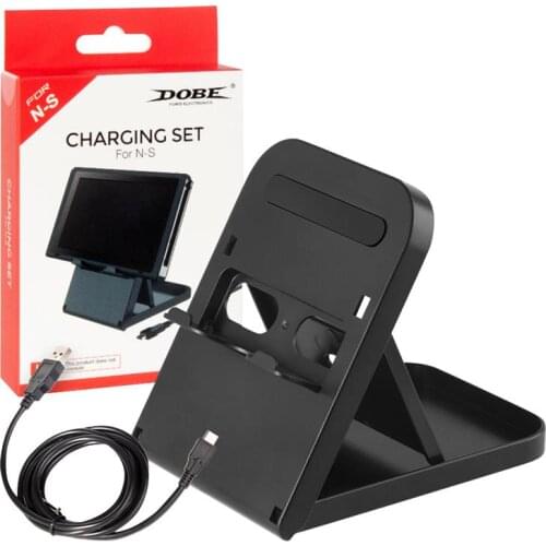 Game Console Stand Adjustable Anti-slip Game Host Bracket Plastic Holder Replacement for Switch