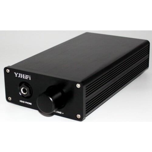 KYYSLB AC 220V 80mW TPA6120A NE5534 Amplifier Home Portable Audio Amp Machine 32 Ohm-600 Ohm 20HZ-20KHZ Amp UPC1237 ALPS 27