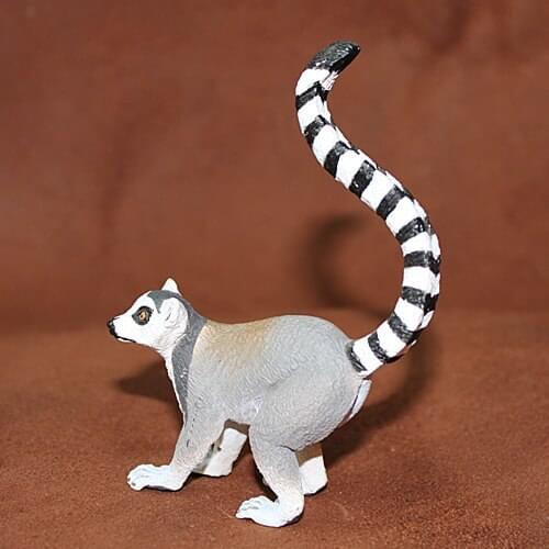 Pvc figure Ring tailed monkey Model toy gift