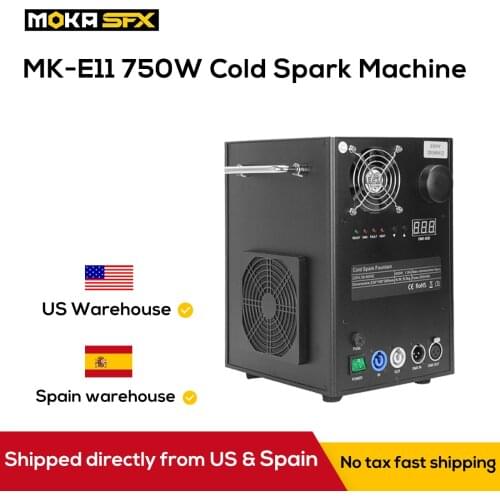 DMX control 750w stage cold spark machine Cold Spark Fountain indoor/outdoor for wedding party ceremony