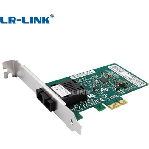 LR-LINK 6230PF-LX PCI Express Network Card Gigabit Ethernet Fiber Optical Lan Adapter SMF Desktop PC Intel I210