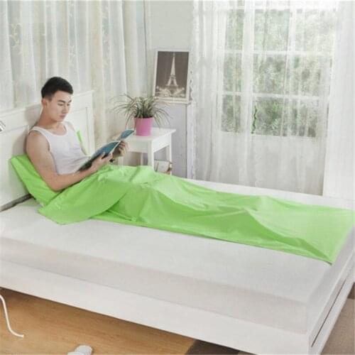 Ultralight Outdoor Sleeping Bag Liner Polyester Pongee Portable Single Sleeping Bags Camping Travel Sleeping Bag 220*80cm