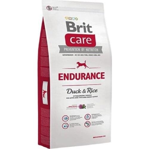 Brit Care Endurance Duck & Rice Dog Food for Active Dogs 3 Kg Food Healthy Growth Feeding Pet