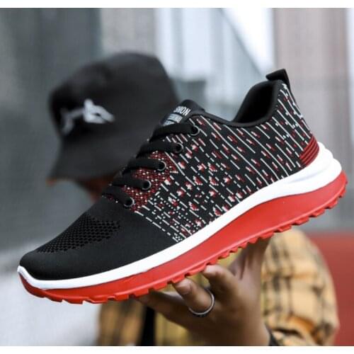 High Quality men casual shoes breathable sneaker Lightweight mesh running outdoor sports walking shoes