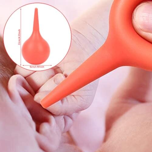 1PCS 30/90ML Useful Rubber Suction Ear Washing Syringe Squeeze Bulb Kids Ear Care Baby Care Tool