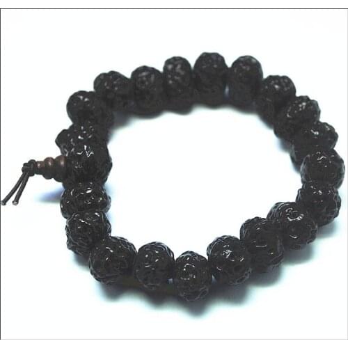 1pc nature brown plant seeds wooden bracelets men bracelets powerful bracelets for your sepecial collection only one for your