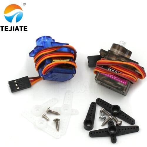 1PCS SG90 MG90S Steering Engine Module Unit Helicopter QC Fixed Wing Remote Control Aircraft Aviation Modular Motor