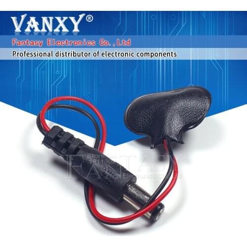 10pcs Experimental 9V battery snap power cable to DC 9V clip male line battery adapter uno r3