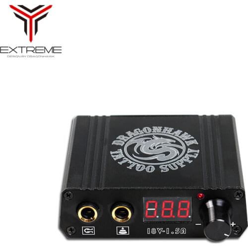 Tattoo Power Supply Digital LCD Mini Tattoo Power Supplies Box for Tattoo Body Art Professional Tattoo Accesories