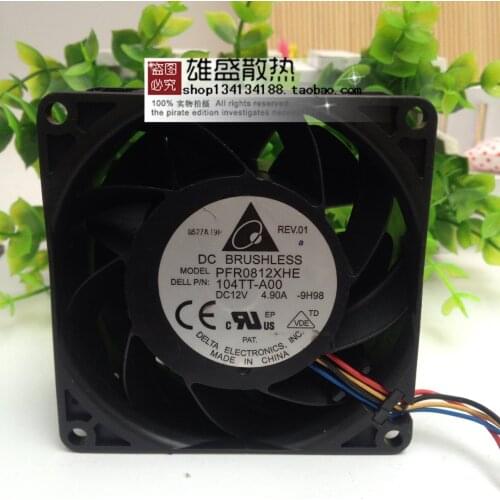 For Delta PFR0812XHE 8038 8cm 4.9a 13,000 Rpm Car Boost Ultra-Violent Fan