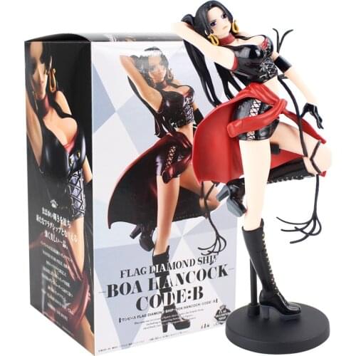 24cm Hancock Action Figure Boa Hancock Flag Diamond Ship Code B Anime Beauty Model Toys