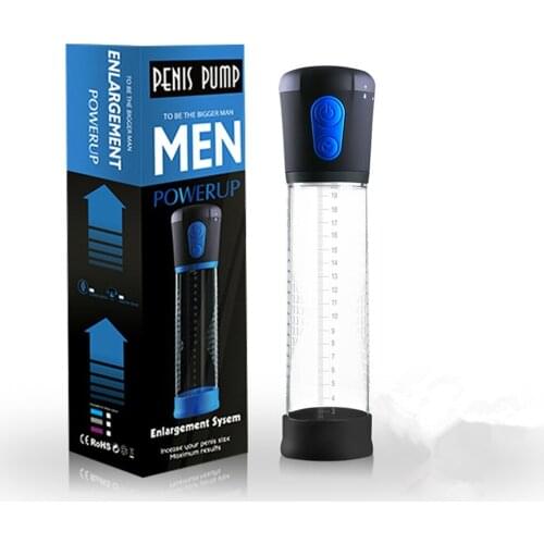 Electric Penis Pump Vacuum Enlargement Pump Men Automatic Penis Enlarger Male Penile Erection Training Extend Sex Toys For Adult