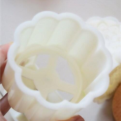 Cookie Cutter Mooncake Mould Moon Cake Mold Set with Auspicious Meaning Bath Bombs DIY Festival Decoration Hand Cutter Dropship