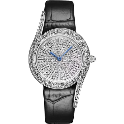 FreeHaoo Ladies Watch With Leather Strap