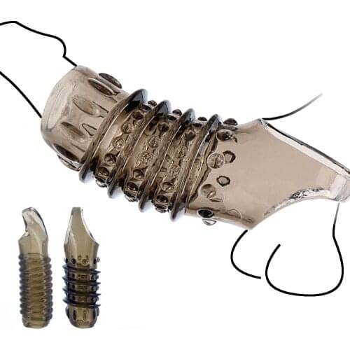 Penis Ring Reusable Silicone Cock Ring Penis Enlargement Delayed Ejaculation Sex Toys for Men