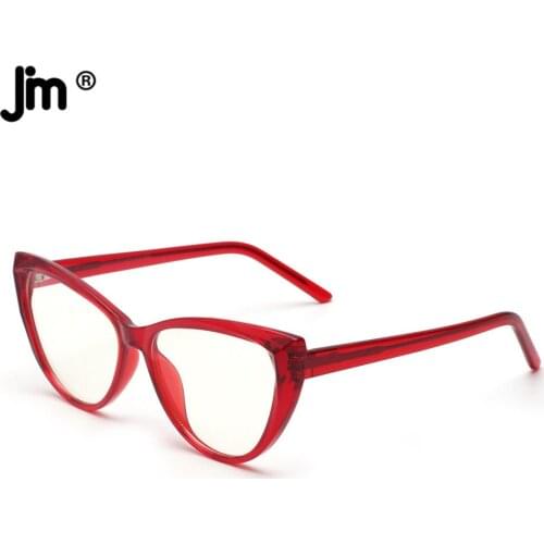 Fashion Spring Hinge Cat Eye Blue Light Glasses for Women Computer Anti Blue Ray Glasses