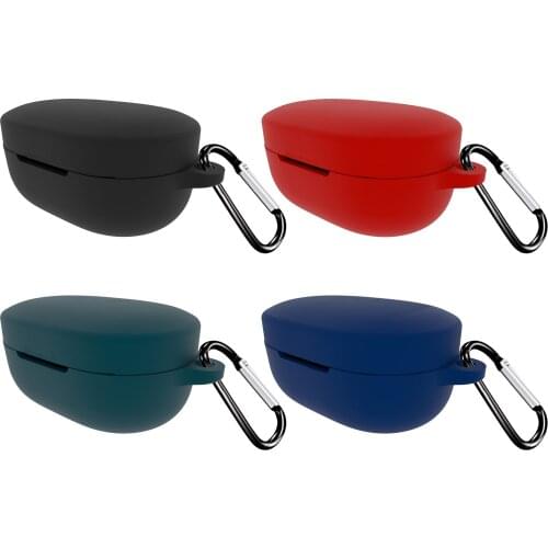 Soft Silicone Earphone Case For Redmi Airdots3 Sports Bluetooth Earphone Protective Headphones Case Cover Earphone Accessories