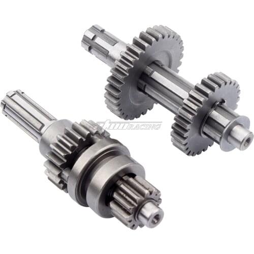 Reverse Gears Main Countershaft Transmission Gearbox Counter Shaft Fit For 50cc-110cc 1+1 Engines ATV QUAD BUGGY 4 Wheel Parts