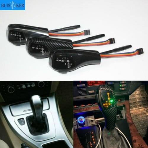 For BMW 1 3 5 6 X1 X3 X5 Z4 Series LED Gear Shift Knob E39 E53 E38 E60 E61 E46 E63 E90 E92 E93 E81 E82 E87 E88 E89 Shifter Lever