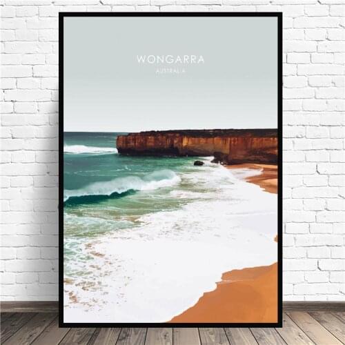 Frame Australia Travel Canvas Art Print Wall Poster Home Decor Wall Poster Decoration For Living Room