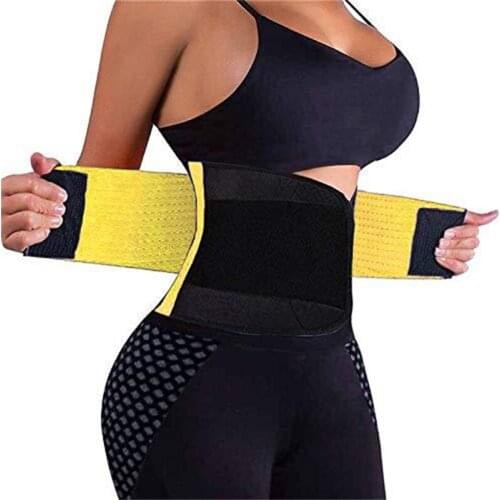Women Training Strip Belt Girdle Breathable Abdominal Belt Sports Belt Sports Body Shaping Fat Burning Girdle Orthopedic Waist