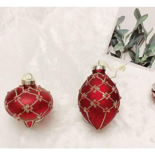 Christmas Tree Ornament Glass Ornament shopping mall window display