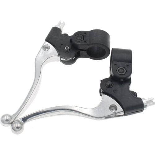 7/8'' 22mm Left Right Brake Lever For 47cc 49cc 2 Stroke Mini Super Pocket Dirt Bike Gas Scooter ATV Quad