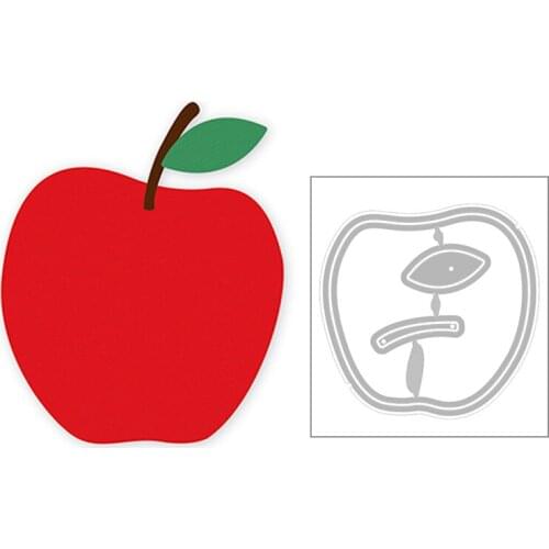 2020 Hot New Autumn Plant Fruit Mould Food Apple Leaf Metal Cutting Dies Foil and Scrapbooking For Card Making Crafts no stamps