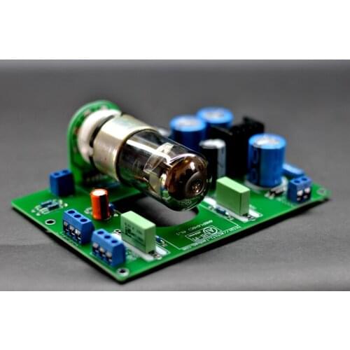 6N8P Tube laying version of the tube preamplifier of pre-grade finished plate