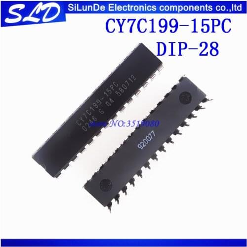 Free Shipping 5pcs/lot CY7C199-15PC CY7C199 15PC DIP-28 new and Original IN STOCK