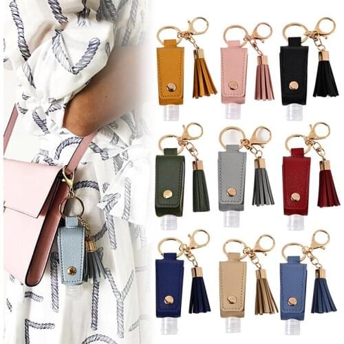 Hand Sanitizer Case Key Chain Carrying Bag Pendant Perfume Bottle Storage Bag Key Decoration MC889
