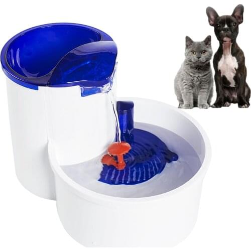 Pet Water Dispenser Feeder Activated Carbon Filter With LED Anti-Dry Multi-Function Automatic Drinking Feeder For Dogs Cats