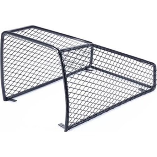 For WPL D12 1/10 RC Truck Car Upgrade Parts Metal Back Half Cage Rear Roll Cage Decoration Accessories