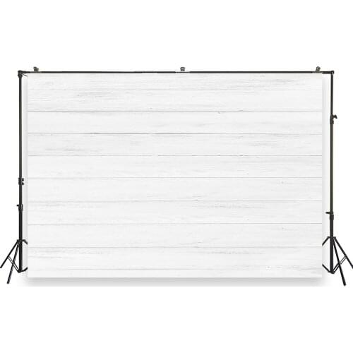HUAYI Wood Texture Photography Backdrop Newborns Baby Child Studio Photo Background White Wooden Planks Floordrop W-6839