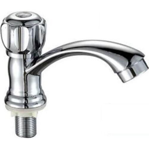 G1/2 Zinc Alloy wash Basin Single Cold Faucet Lavabo Laundry Pool Single Hole Ceramic Valve Core Tap