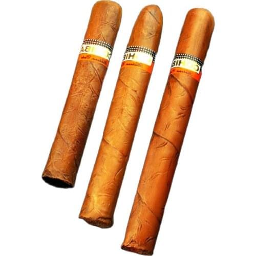 Resin simulation cigarettes,Fake cigar cigarettes,Cigar props,Cigar model,Size 150mm