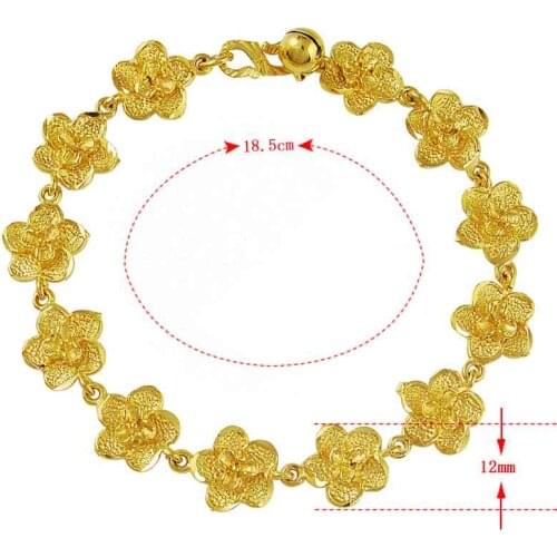 KITEAL Hot New 24k gold color for female star gold accessories for jewelry