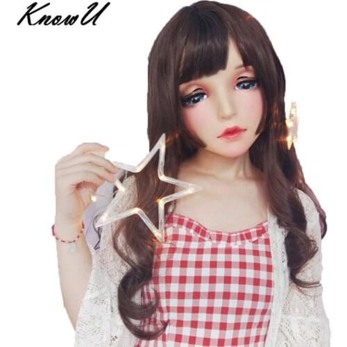 KnowU Kigurumi Permanent Makeup Anime Crossdress Headgear Doll Cosplay Transgender BJD Dragqueen