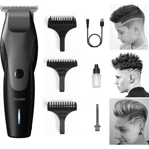 ENCHEN HummingBird Professional Hair Trimmer Mens Electric Hair Clipper USB Rechargeable Hair Cutter Adult Razor for Men