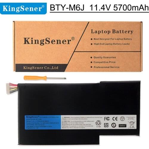 KingSener New BTY-M6J Laptop Battery For MSI GS63VR GS73VR 6RF-001US BP-16K1-31 9N793J200 Tablet PC MS-17B1 MS-16K2