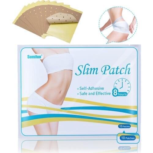 Slimming Fat Burning Patches Toxin Eliminating Sleeping Belly Slim Patches Navel Stick Body Shaping Sticker Slimmer Tool
