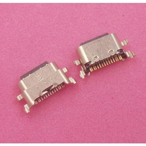 10Pcs Charging Port Plug USB Charger Dock Connector Type C For Lenovo K6 Enjoy L38082 Play K33A42 Power K5S L38031 L59041 L58091