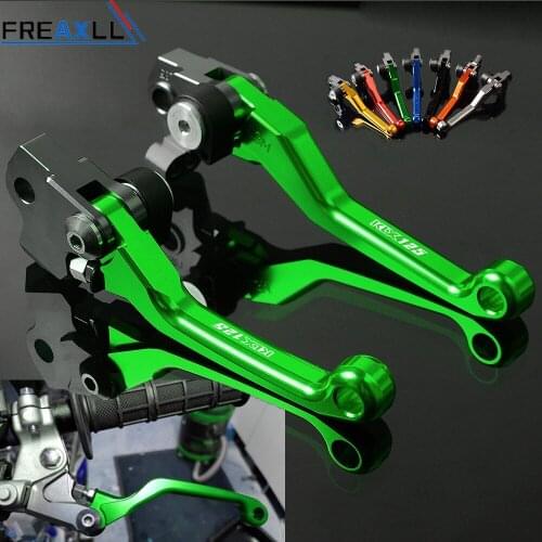 For Kawasaki KLX125 KLX 125 D-TRACKER125 2010-2016 Levers Motorbike Aluminum Pivot Motorcycle Dirt Bike Brake Clutch Levers