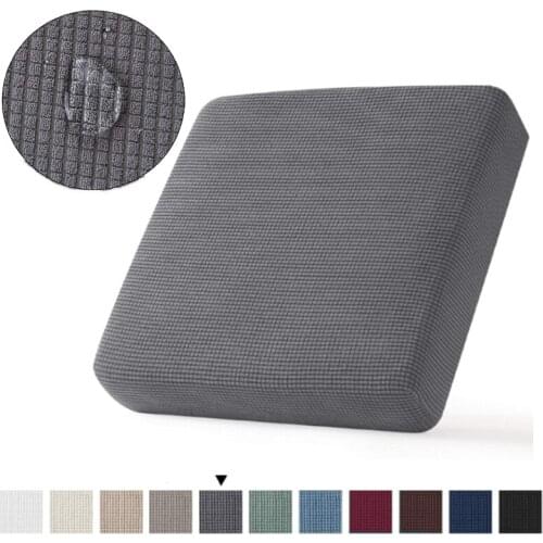 Spandex Jacquard Waterproof Protective Cover Elastic Sofa Cushion Cover Corner Sofa Cushion Cover Solid Color Sofa Cover