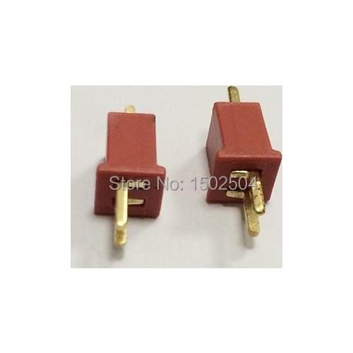 10 Pairs Mini T Plug Connectors Adapters for RC LiPo NiMh Battery E0Xc Deans Connectors