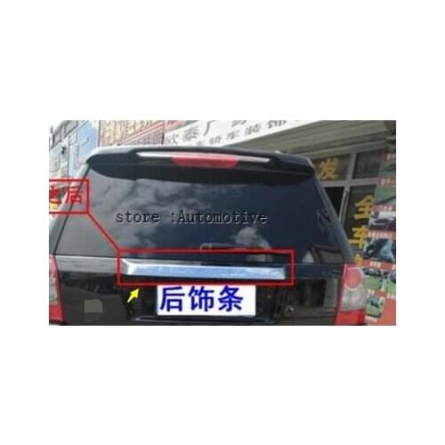 2007-2010 For Land Rover Freelander 2 FR2 Chrome Rear Trunk Streamer Accessories ABS Mirror Surface Detective