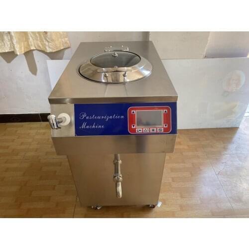 60L High Quality Commercial milk ice cream powder pasteurizing machine CFR BY SEA