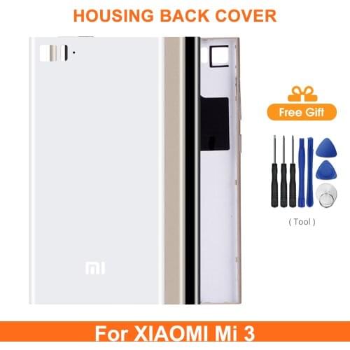 Brand New Battery Door For Xiaomi Mi3 Battery Cover Rear Housing Assembly Replacement For Mi 3
