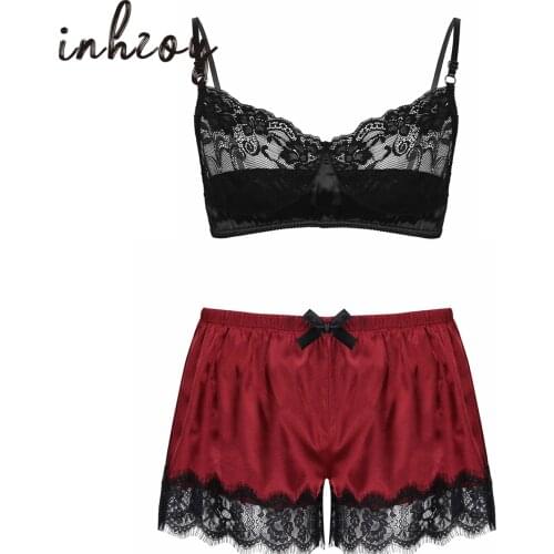 Мужские шелковые пижамы Inhzoy China At AliExpress